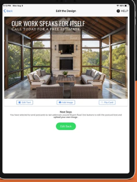 screenshot of Neighborhood Postcards